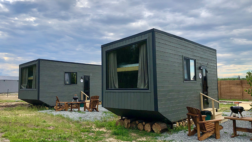 Домики по-больше