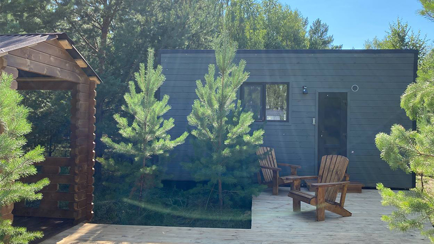 5 комфортабельных домиков