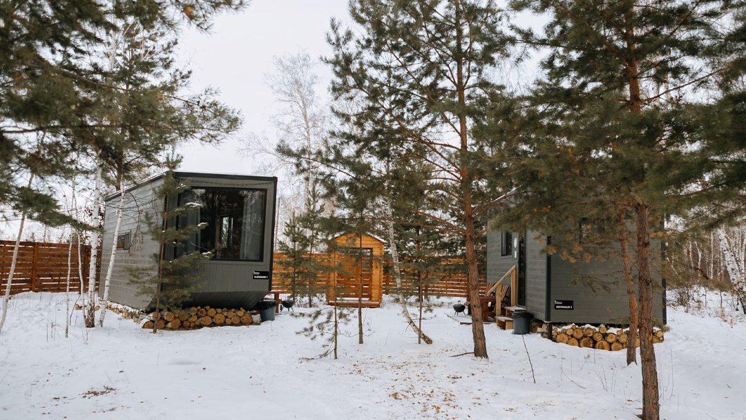 Домики «Alexamari 1,2» с гриль домом