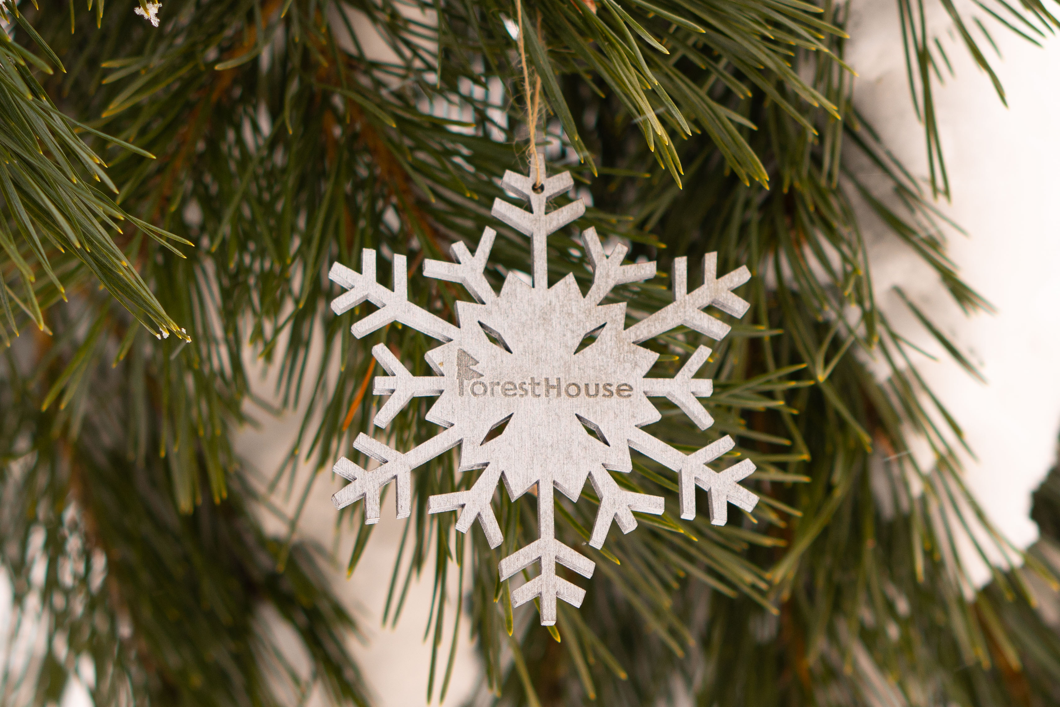 Ёлочная игрушка «Снежинка»