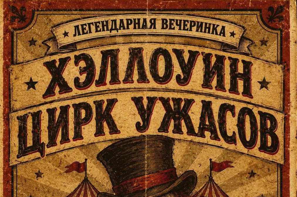 Вечеринка «Цирк ужасов» на локации ЛЕС — страх в самом сердце леса